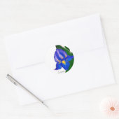 Sticker Rond Iris (Enveloppe)