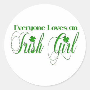 Sticker Rond Irlandaise