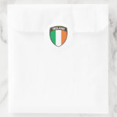 Sticker Rond Irlande (Sac)