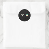 Sticker Rond Irlande (Sac)