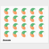 STICKER ROND IRLANDE (Feuille)