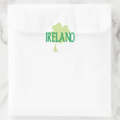 Sticker Rond Irlande (Sac)