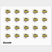 STICKER ROND IROC-Z (Feuille)