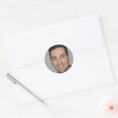 Sticker Rond Irradier d'amour (Enveloppe)