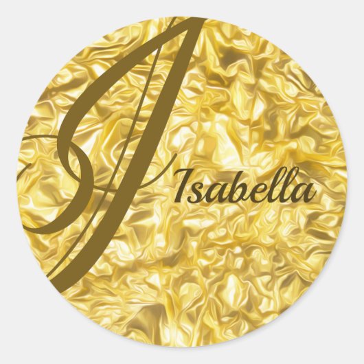 Sticker Rond Isabella (Devant)