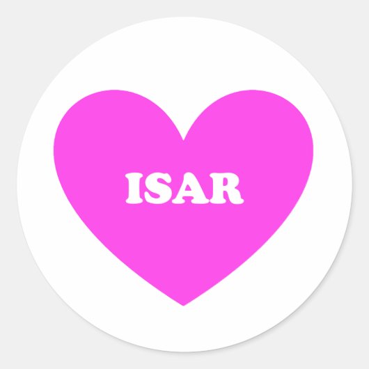 Sticker Rond Isar (Devant)