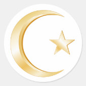Sticker Rond Islam (Devant)