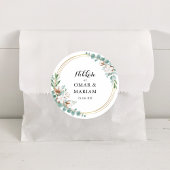 Sticker Rond Islam Nikkah Wedding Favor