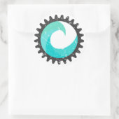 Sticker Rond Island RIDE Kauai onduleur de vitesse (Sac)