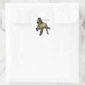 Sticker Rond Islandais vintage (Sac)