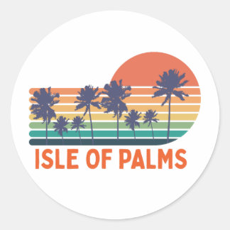 STICKER ROND ISLE OF PALMS