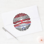 Sticker Rond Israël (Enveloppe)