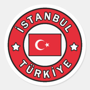 Sticker Rond Istanbul Türkiye