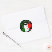 STICKER ROND ITALIE (Enveloppe)