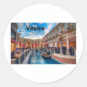 Sticker Rond Italie Venise (St.K.)