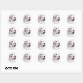 Sticker Rond Italien Spinone Italiano (Feuille)