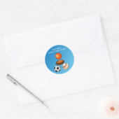 Sticker Rond It's A Boy (Enveloppe)