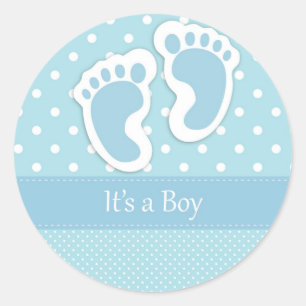 Sticker Rond It's A Boy