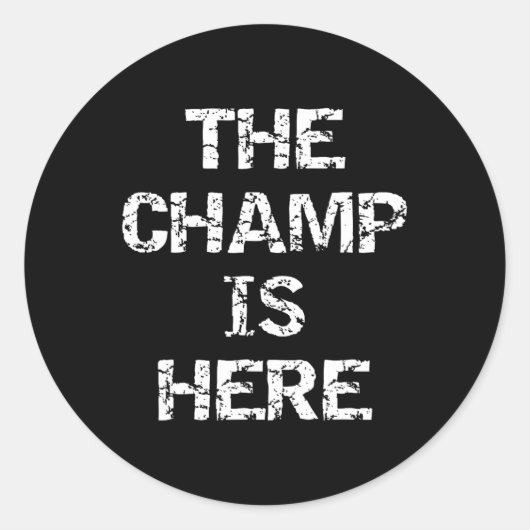 Sticker Rond It's Football Time Y'all Design Studio Funny Fanta (Devant)