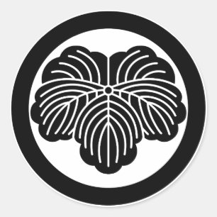 Sticker Rond Ivy leaf