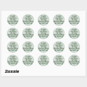 Sticker Rond Ivy Triskel (Feuille)