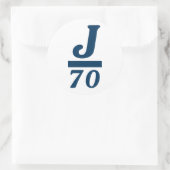 STICKER ROND J/70 (Sac)