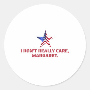 Sticker Rond J.d Vance Interview de J.d. Vance ‘i Don’t Really