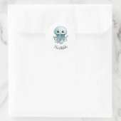 Sticker Rond J pour les méduses (Sac)