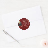 Sticker Rond J.S. Bach sur le jeu (Enveloppe)
