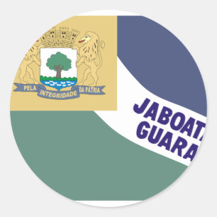 Sticker Rond Jaboataodosguararapes Pernambuco Brésil, Brésil