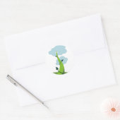 Sticker Rond Jack et le Beanstalk (Enveloppe)