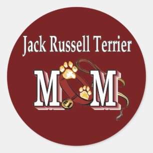 Sticker Rond Jack Russell Terrier Cadeaux MOM