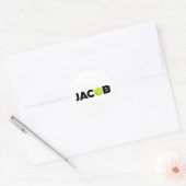 Sticker Rond Jacob Tennis (Enveloppe)