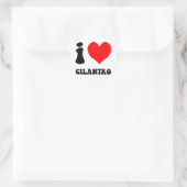 Sticker Rond j'adore cilantro (Sac)