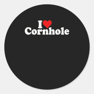 STICKER ROND J'ADORE LE COEUR DE COEUR