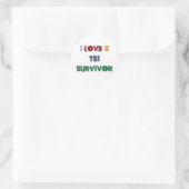 STICKER ROND J'ADORE UN SURVIVANT DE TBI (Sac)