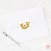 Sticker Rond Jag 1 (Enveloppe)