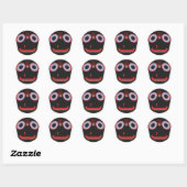 Sticker Rond Jagannatha (Feuille)