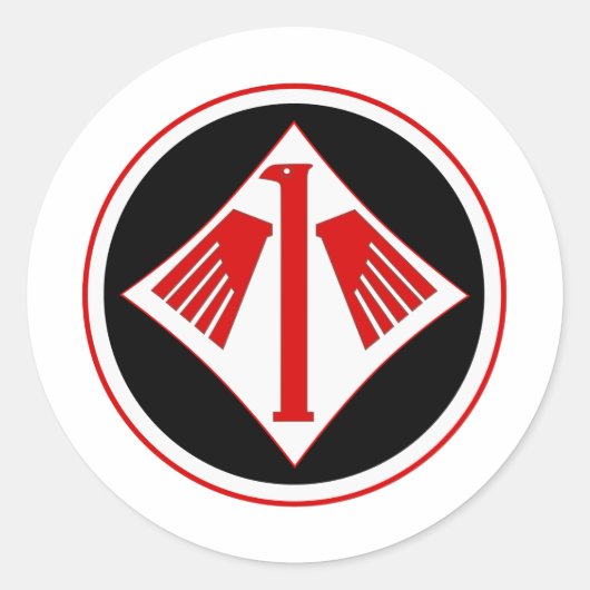 Sticker Rond Jagdgeschwader 1 Richthofen (Devant)