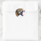 Sticker Rond jaguar (Sac)