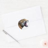 Sticker Rond jaguar (Enveloppe)