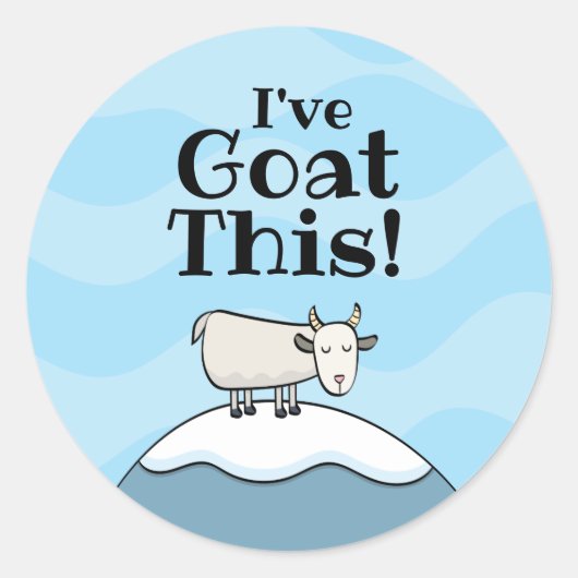 Sticker Rond J'ai chéri ça (Devant)
