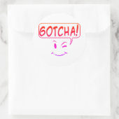 Sticker Rond J'ai compris ! (Sac)