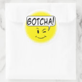 Sticker Rond J'ai compris ! (Sac)