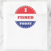 Sticker Rond J'ai disparu aujourd'hui (Sac)