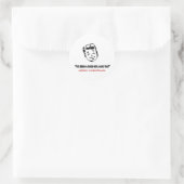 Sticker Rond J'ai été un bon garçon, n'est-ce pas ? (Sac)