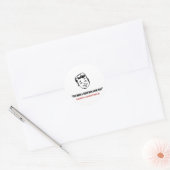 Sticker Rond J'ai été un bon garçon, n'est-ce pas ? (Enveloppe)