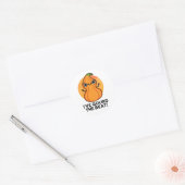 Sticker Rond J'Ai Gourd The Beat Funny Veggie Pun (Enveloppe)