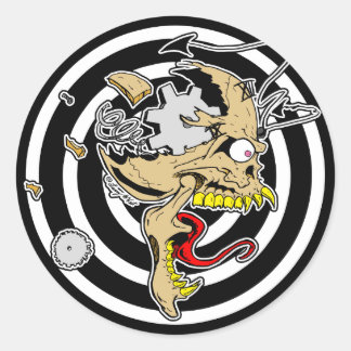 Sticker Rond J'ai le temps