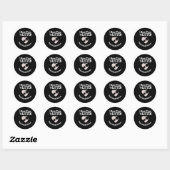 Sticker Rond J'Ai Le Temps D'Écouter Sensibilisation À La Santé (Feuille)